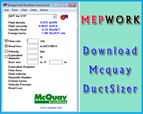 mcquay ductulator download